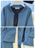 Autumn/Winter Plus Size Teddy Fleece Casual Cardigan Jacket, Mid-Length, Comfortable Fit for 300 Jin Fat MM