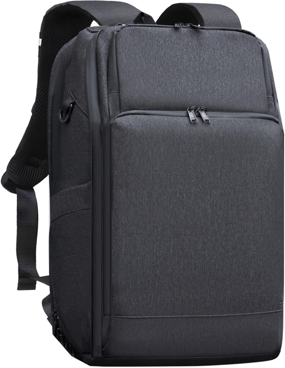 

2024 zipper complete improvement backpack for business square large PC for business USB charging shape retention gray [ABIBA] men, backpack, rucksack,