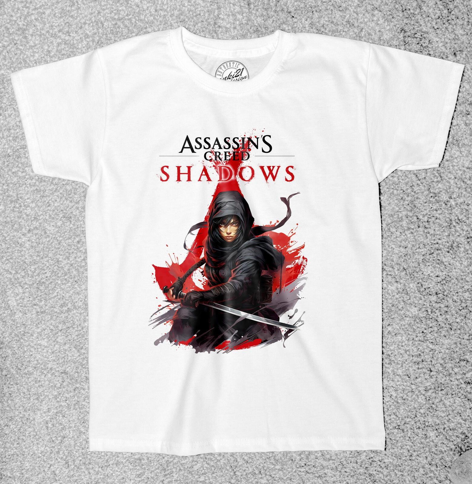 

Assassin s Creed Shadows 003 video game Childrens/kids t shirts/t-shirts 120