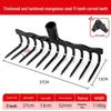 Junyue Heavy-Duty Steel Garden Rake