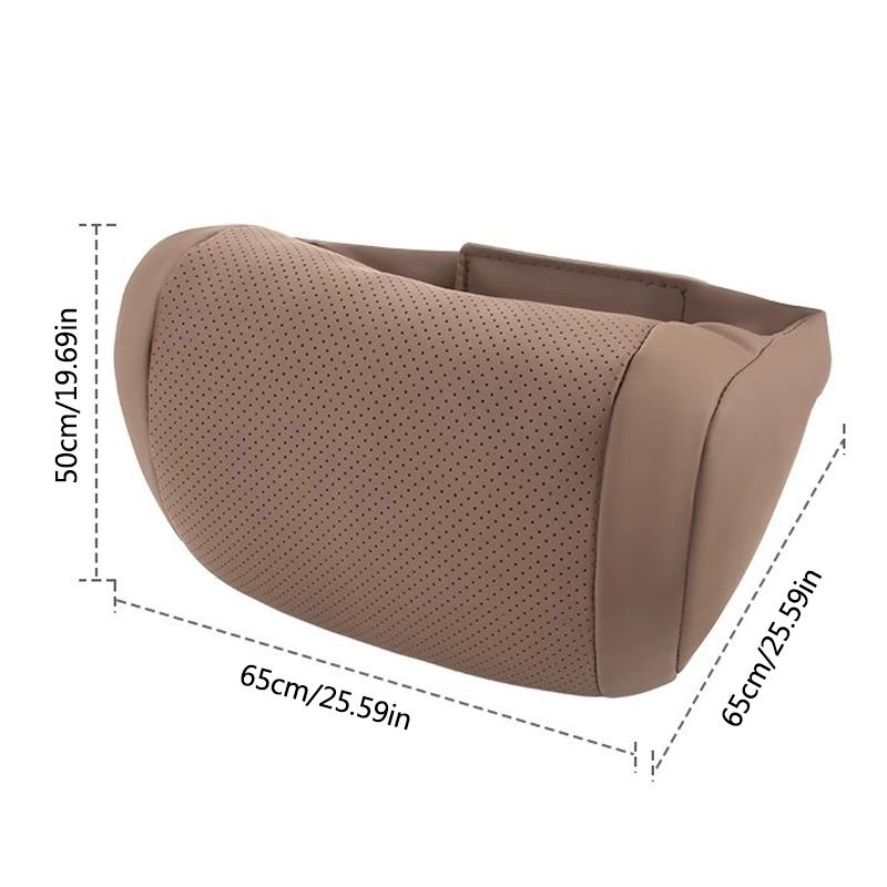 rlcp4 Car Headrest Pillow Provides Perfect Neck And Waist Support Comfortable Breathable For Seat FR Leon IBIZA Arona Arosa Ateca Exeo