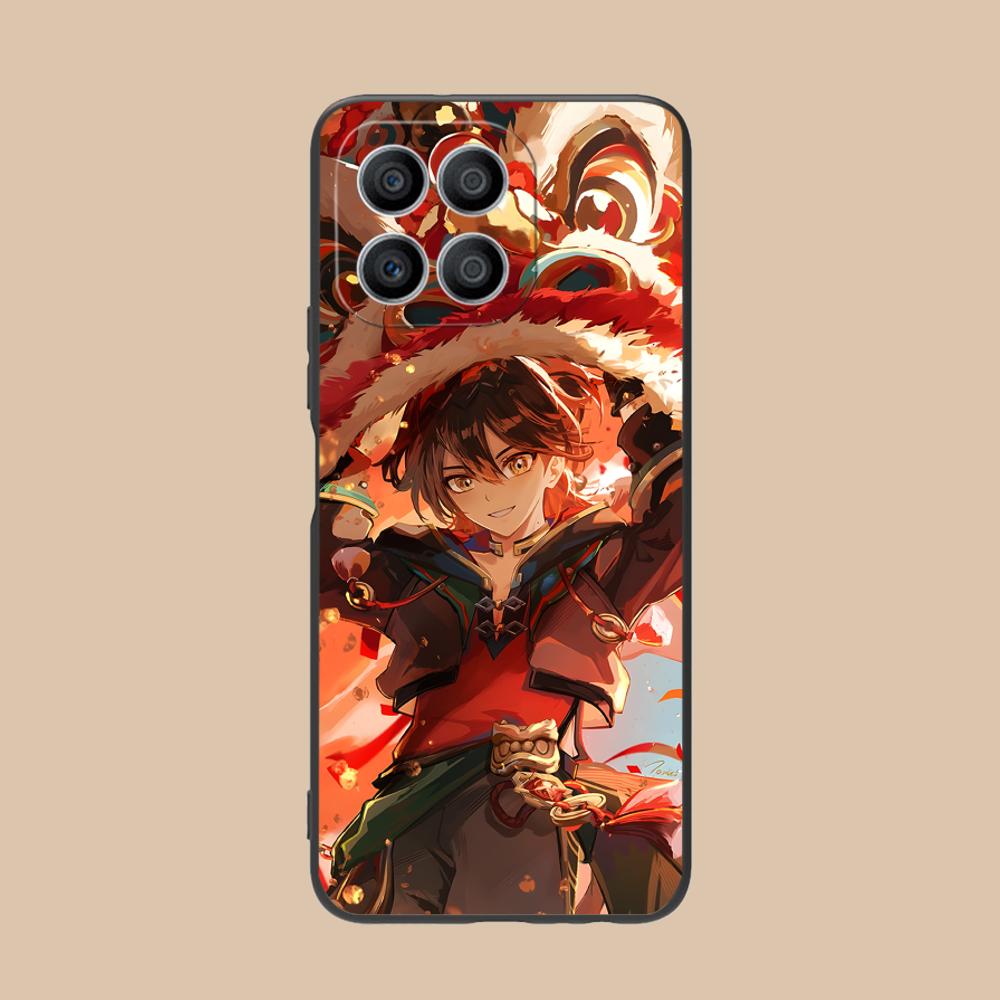 Game GI Gaming Mobile Phone Case for Honor 90 80 70 60 50 30 20 10 9 8 7 Pro S SE Lite 5G Colorful Printing Cover Luxury Cover