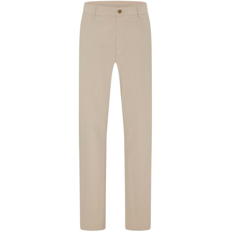 EMZ Men's Straight-Leg Casual Trousers