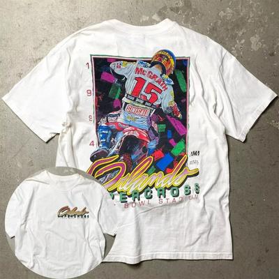 T-shirt Classique Supercross Orlando 1994 Vintage Coton Homme Femme Été T-shirt Vêtements en Coton Hauts Ample Mode Streetwear