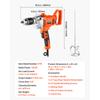 SucceBuy Drill Mixer 1/2in 5/8 In Corded Electric Drill Mixer Set Mixing Drills Machine D-Handle Handheld Cement Mixers