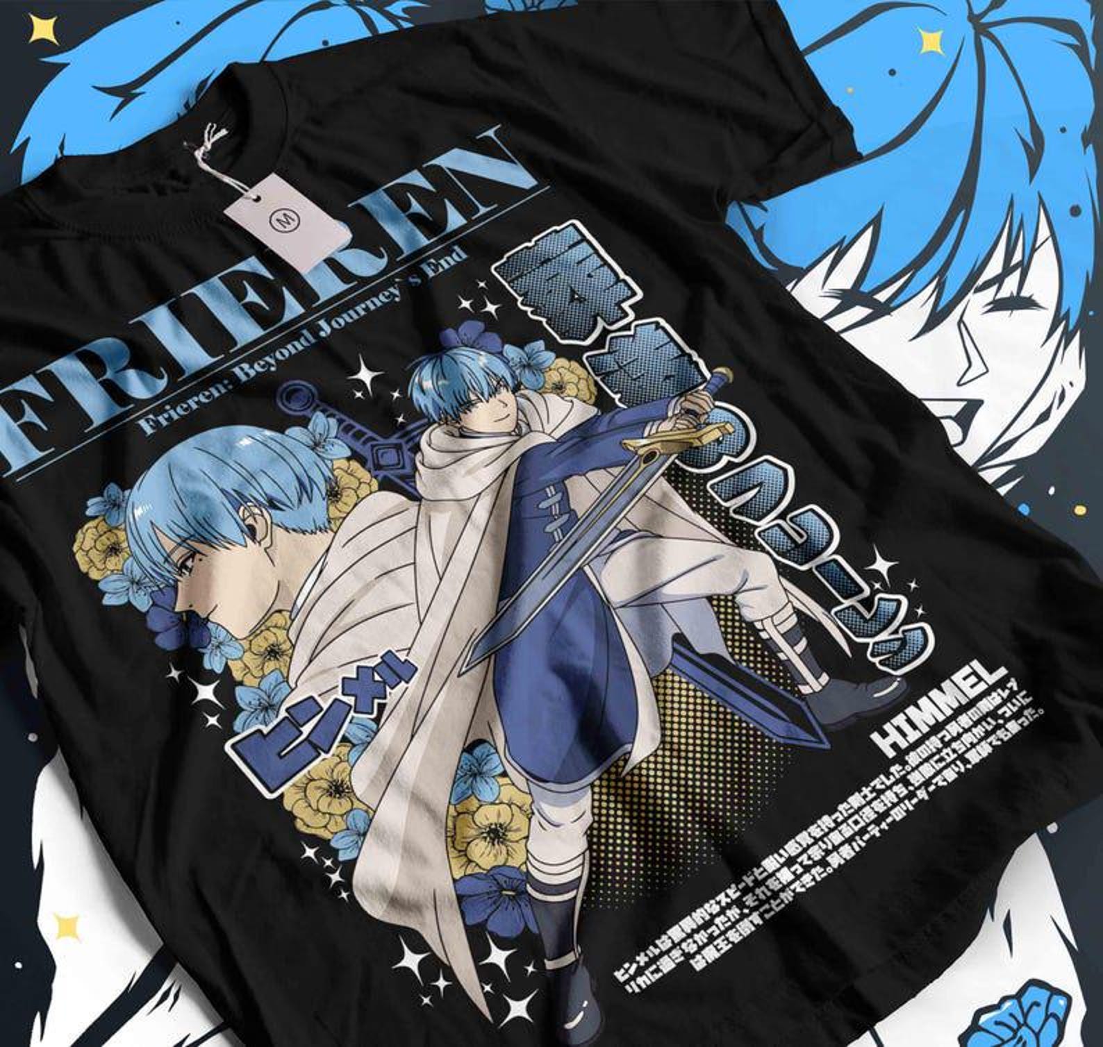 RETRO Frieren T-Shirt, Frieren Vintage Shirt, Frieren T-Shirt Fan, Frieren T-Shirt, Otaku T-Shirt, anime shirt, manga comic tee M