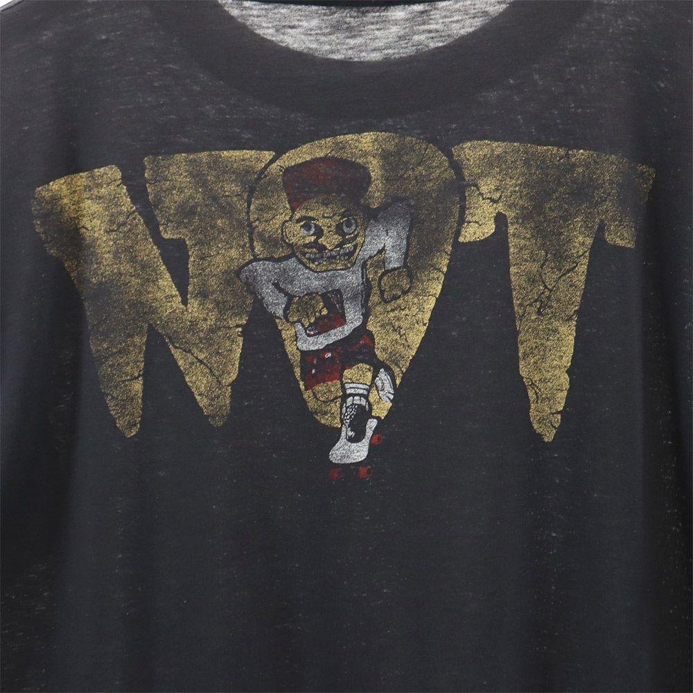 OLD 80s 90s Anthrax Band T-shirt Notman Short Sleeve T-shirt Black Men's Used