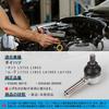 Sarasara Tie Rod Ends for Suzuki Jimny JB23W JB33W JB43W (Front, Left and Right Set) - Compatible with OEM Part Numbers 48820-81A01 and 48810-81A01