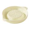 Ceramic Ginger Grinder Portable Grinding Bowl Juicy Delicious Grinding Tool for Grinding Fruits Vegetables Garlic Cheese