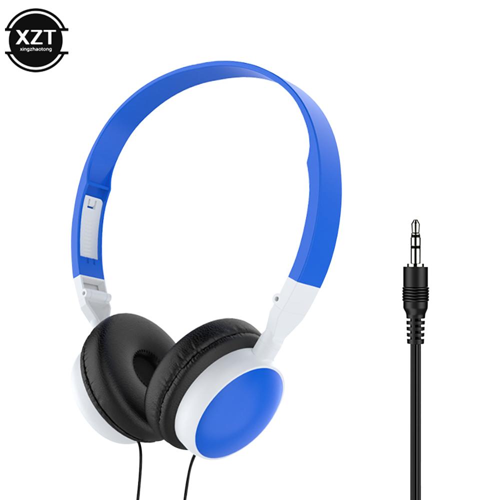 Subwoofer Wired Gaming Headset Hifi Sound Quality Foldable Portable 3.5mm Plug Headphones For Pc Game Host All Smartphones