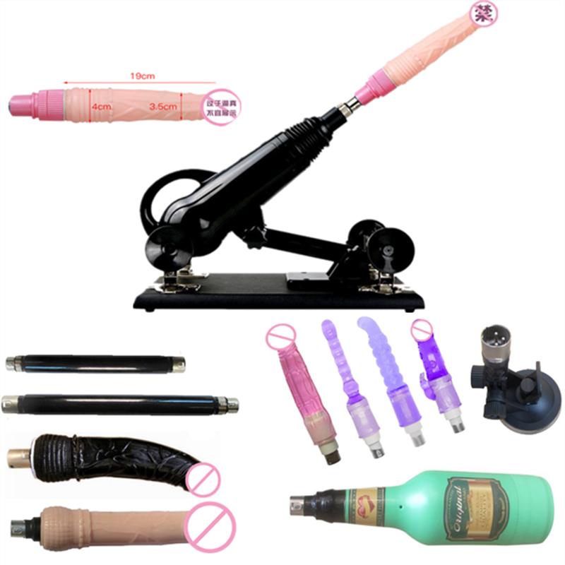 Automatische Telescopische Sexmachine, Sterke Kracht, Handzame Vibrator Massage Gun, Dildo en Erotische Accessoires voor Volwassenen