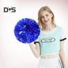 10 Stück Cheerleader-Pompons, metallische Cheerleader-Pompons mit Fingerring, Jubel-Requisiten für Squad-Team-Sportspiele, Tanz- und Kleiderpartys