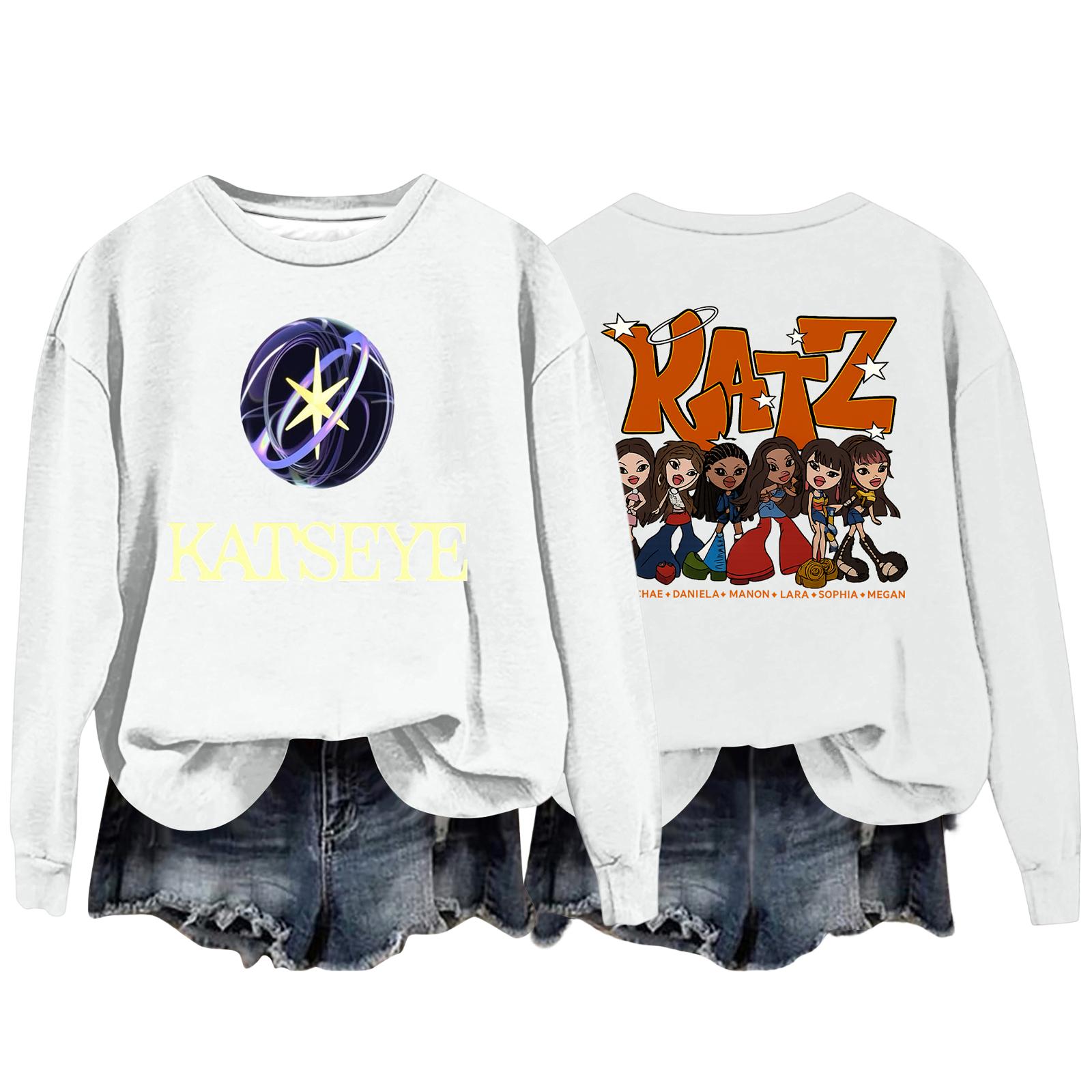 

Женская модная повседневная толстовка с длинным рукавом, свободного кроя, с принтом XL белый