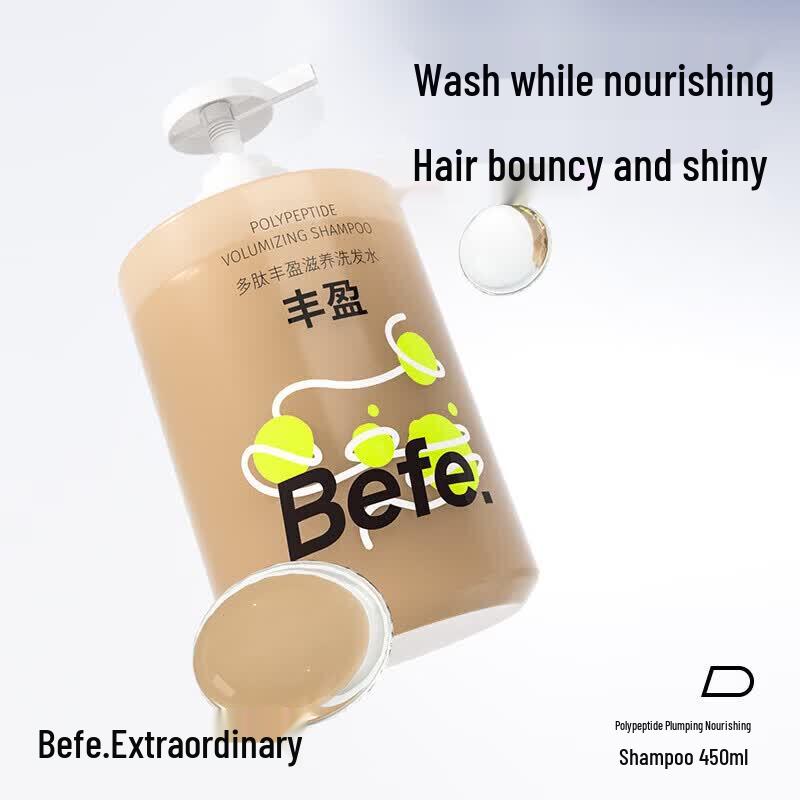 BeFe Volumizing & Nourishing Peptide Shampoo