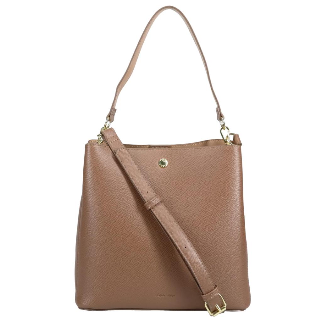 Legato Largo Brown Shoulder and Easy to Crossbody Women's LH-F3373 Bag, Mini, Lightweight, Carry, 2-Way, Medium,