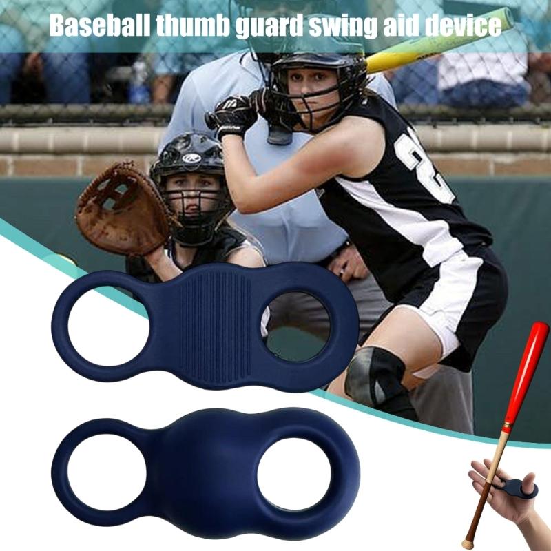 Soft Silicone Baseball Thumb Guards Softball Baseball Batting Grip For Enhances Grip And Injury Prevention Easy to Use