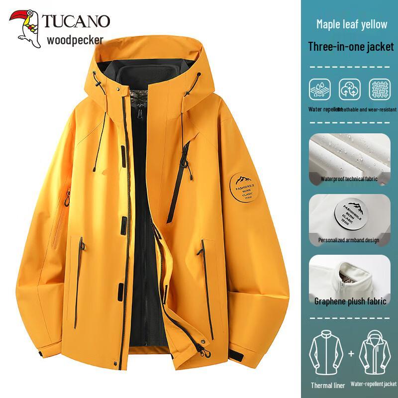 TUCANO Women s 3-in-1 Outdoor Waterproof Jacket M