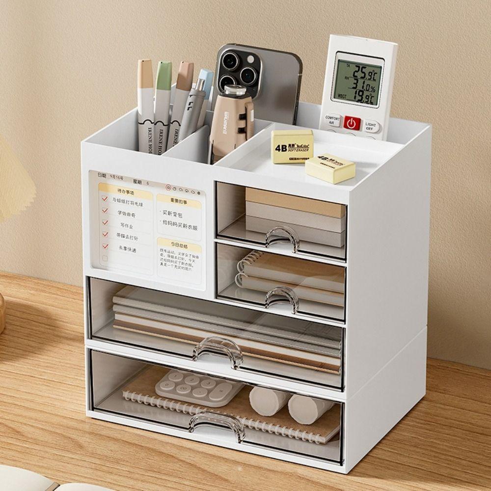 Sorting Box Desk Organizer Reasonable Partition Drawer Pen Holder Desktop Storage Box  Stationery