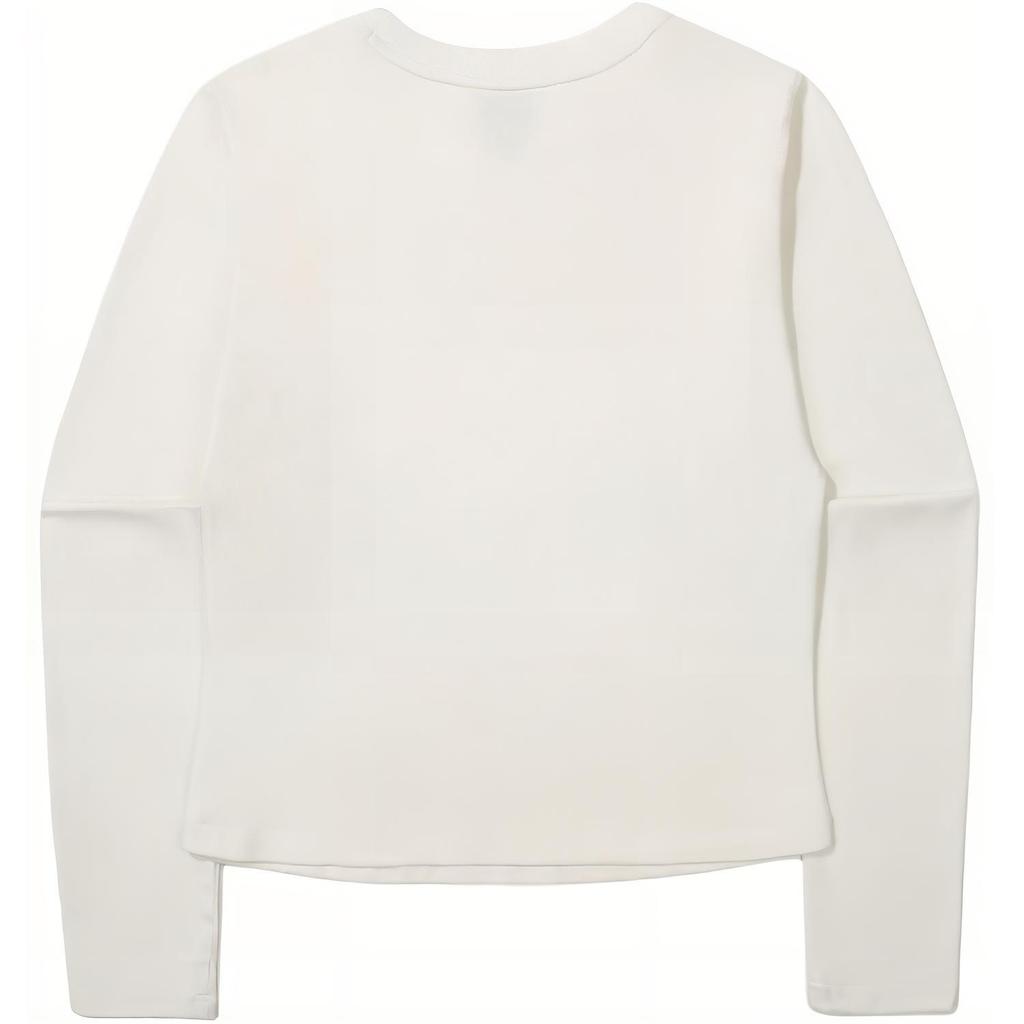 New FILA T Shirt Women's Sand White FS2RLG3151FSWH