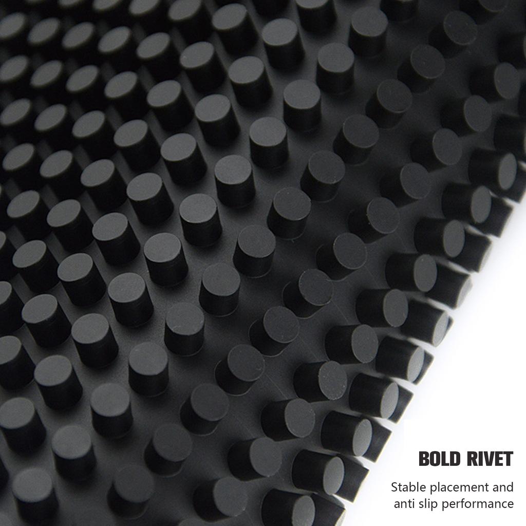 Barmatte Gummi Kaffeebar-Matten Rutschfest PVC Tassenmatte Wasserdicht Hitzebeständig Abtropfmatte für Bar Café Barista Cocktail Barkeeper