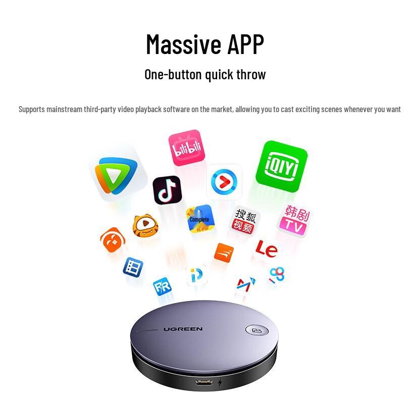 Ugreen 4K 60Hz Dual-Band Wireless Display Adapter