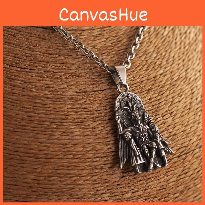 Anubis Ancient Egyptian Necklace With Alloy Pendant And Wing Elements For Men And Women