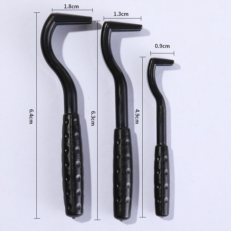 3 seturi Cârlig pentru îndepărtarea puricilor pentru îndepărtarea căpușelor Pensetă pentru căpușe Tragere pentru căpușe Accesorii pentru clemă pentru căpușe pentru animale de companie Accesorii pentru câini
