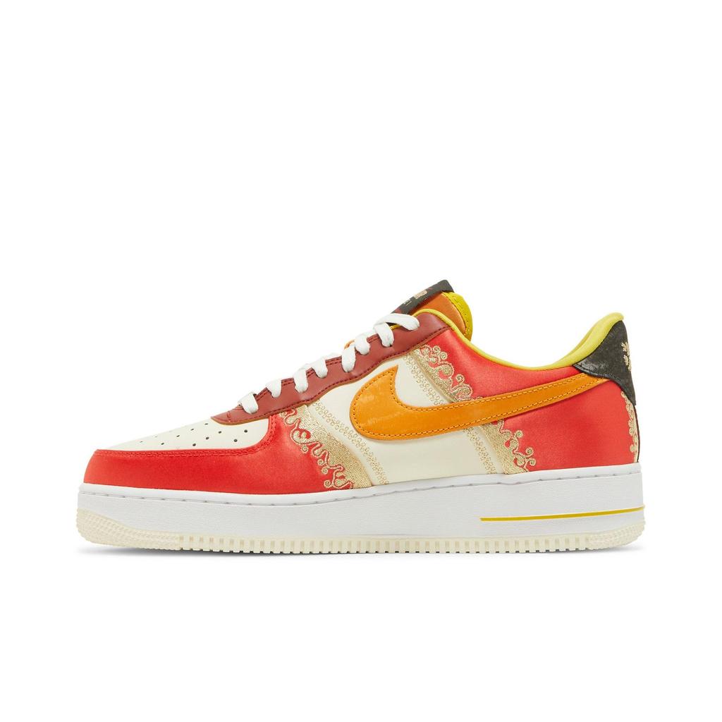 Nike Air Force 1 '07 LV8 'Little Accra' (Unisex) Habanero Red / Coconut Milk Skateboard Shoes DV4463 600