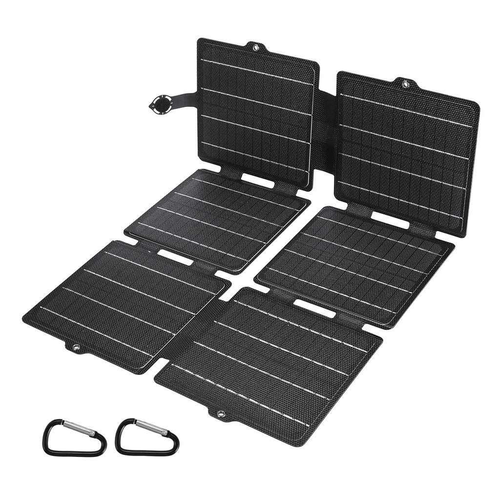 Dual USB Flexible Small Waterproof Folding Solar Panels Foldable Portable Solar Panel Cells For Smartphone Battery Charg New