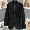 Women's Petite Korean Style Suit Jacket - Spring/Autumn Fashion, Casual High-End