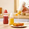 300/500ml Squeeze Condiment Bottles with Nozzles Plastic Ketchup Mustard Hot Sauces Oil Bottles Kitchen Accessories