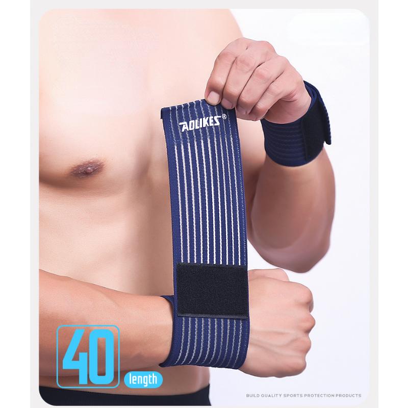 

1 шт., бандаж для занятий спортом на открытом воздухе, баскетбольная спортивная натяжная защита для запястья, 40 см, защита для намотки