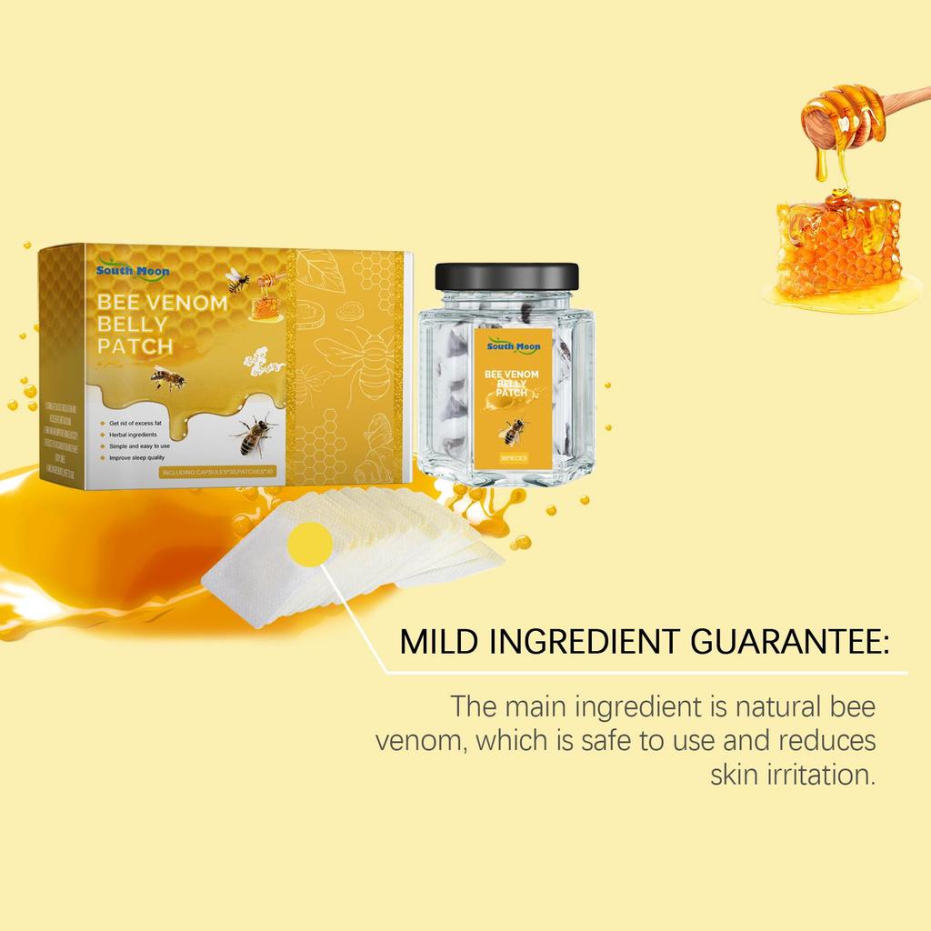 South Moon Bee Venom Body Patch Slimming Belly Button Patch Tummy Trimming Body Curve Body Firming Skin
