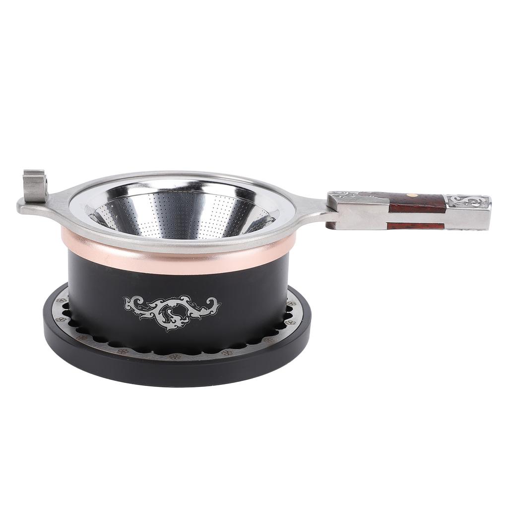 Sada čajových filtrů Jemná síťka Opakovaně použitelný Nerezový čajový cedník Infuzér Nálevka pro přípravu čaje