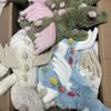 JC Large Size Plush Sky Flying Rainbow Dragon Toy Soft Stuffed Animal Pillow Fun Lazy Snow Dragon Kids Gift