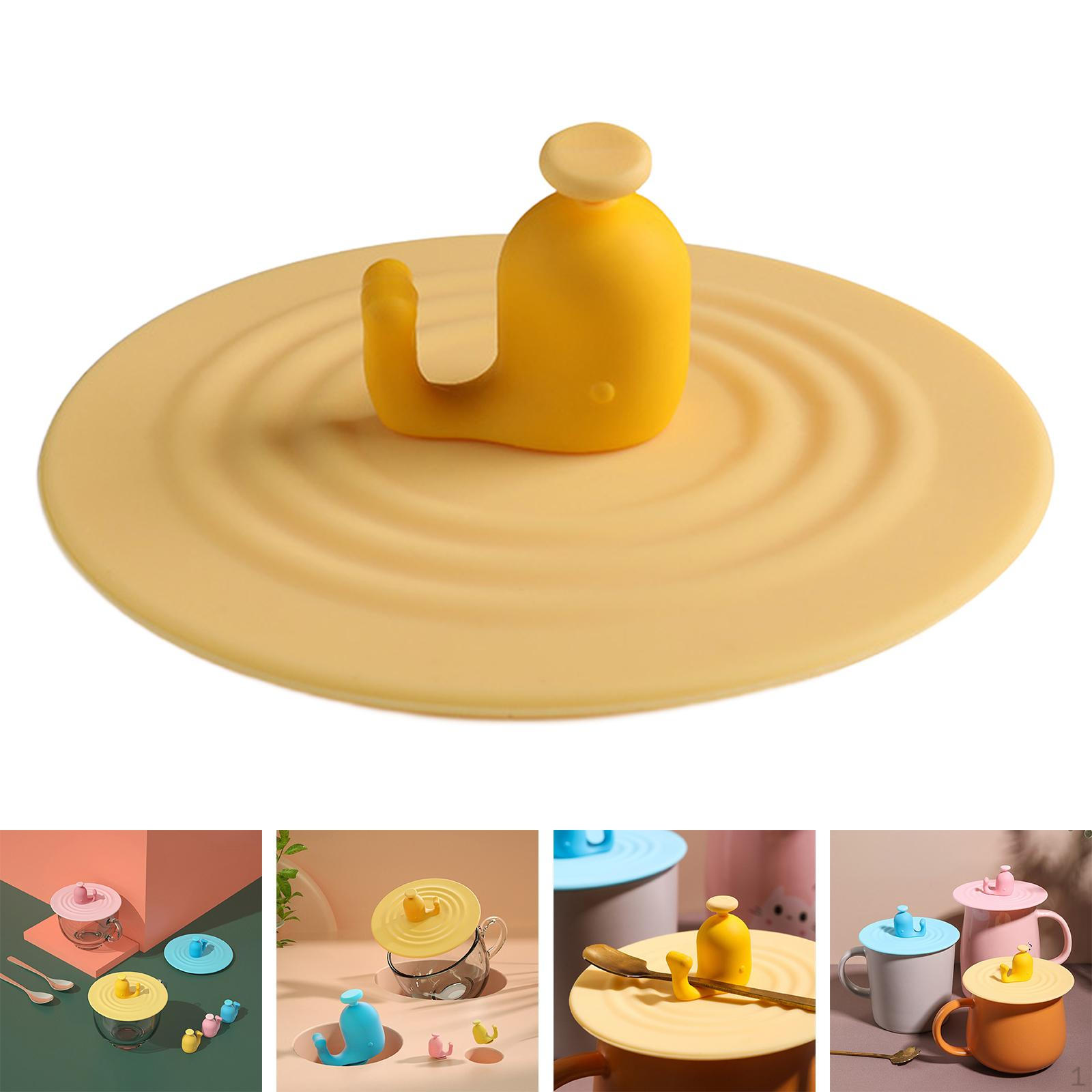 

Силиконовая крышка для чашки, крышка для кофейной кружки, пылезащитная, герметичная для пищевых продуктов, для напитков