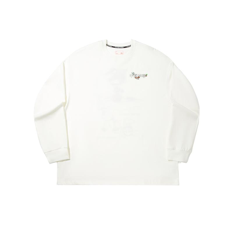 

Li Ning Henry Jones Художник Лимитированная Серия Повседневная Футболка Свободного Кроя С Принтом Мужские Топы AHSV427-1 M