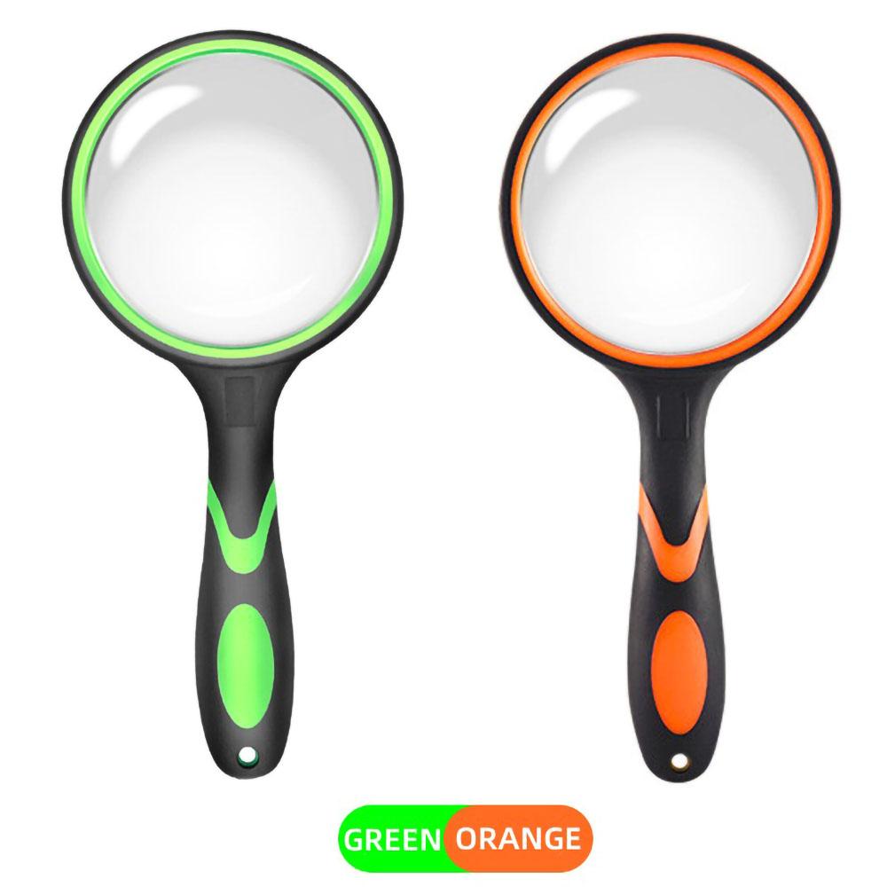 Magnifying Glass 10X For Kids Seniors Handheld Reading Magnifier 50mm Magnifying Lens For Reading Science Nature Exploration