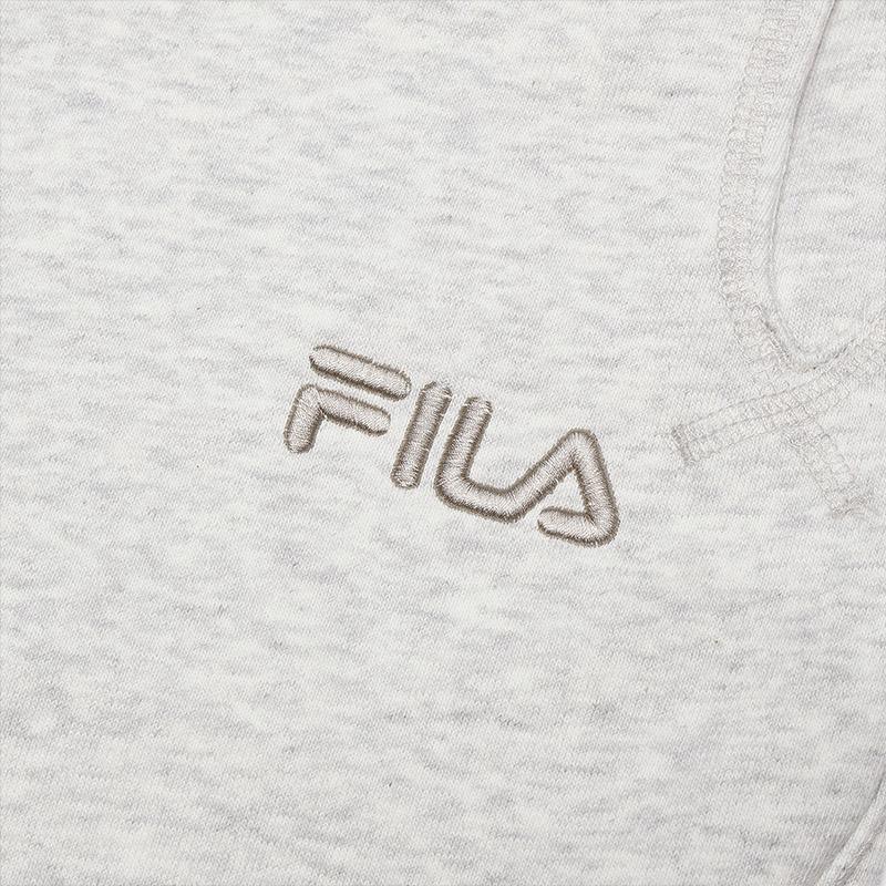 FILA Casual Versatile Tapered Knit Sports Pants Women bottoms Gray F11W439610FMG