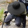 Hiking Men Women Breathable Boonie Bucket Cap Wide Visor Brim Hat Summer Fishing Sun Fisherman Hat