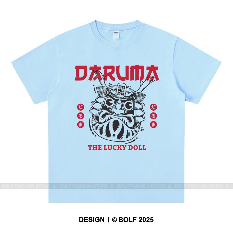 Футболка с принтом герба укиё-э 100% хлопок Графический рисунок с изображением герба самурая Мужская рубашка Японская традиционная уличная одежда S