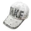 Hat Female Summer Anti-sun Cap Rhinestone Shade Mesh Hat Lace Breathable Flower Baseball Cap Female