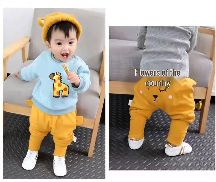 Hoge Taille Baby Harem Broeken - Lente & Herfst, Jongens & Meisjes