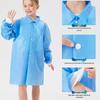Children's Disposable Science Experiment Coat - Non-woven Protective Coverall for Painting and School Activities