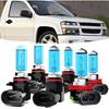 Halogen Headlights Fit For Chevrolet Chevy Colorado 2004-2008 Headlight Bulbs,9005/HB3/H10 High Beam+ 9006/HB4 Low Beam+ H11 Fog Light Combo,Plug And