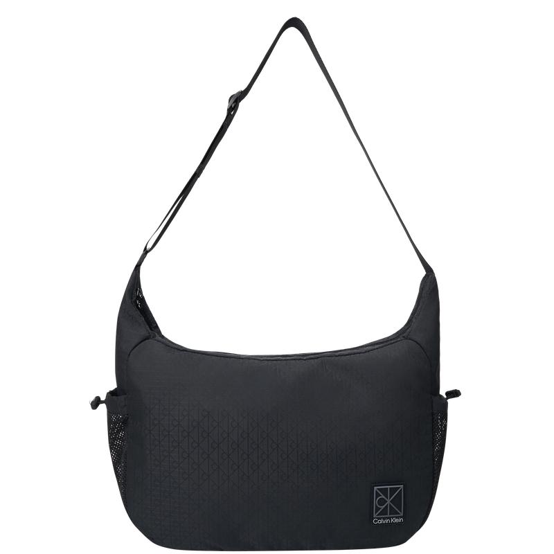 

Calvin Klein Casual Commuter Floral Print Shoulder Fabric Crossbody Bag Men Bags Space-Black 4D3302G-UB1 Basic Set (Bag)