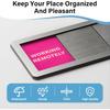 Office Door Sign With Adjustable Stand, 6 Options Privacy Slider Do Not Disturb, Please Knock, In A Meeting, Out Of Office, Working Remotely, Back
