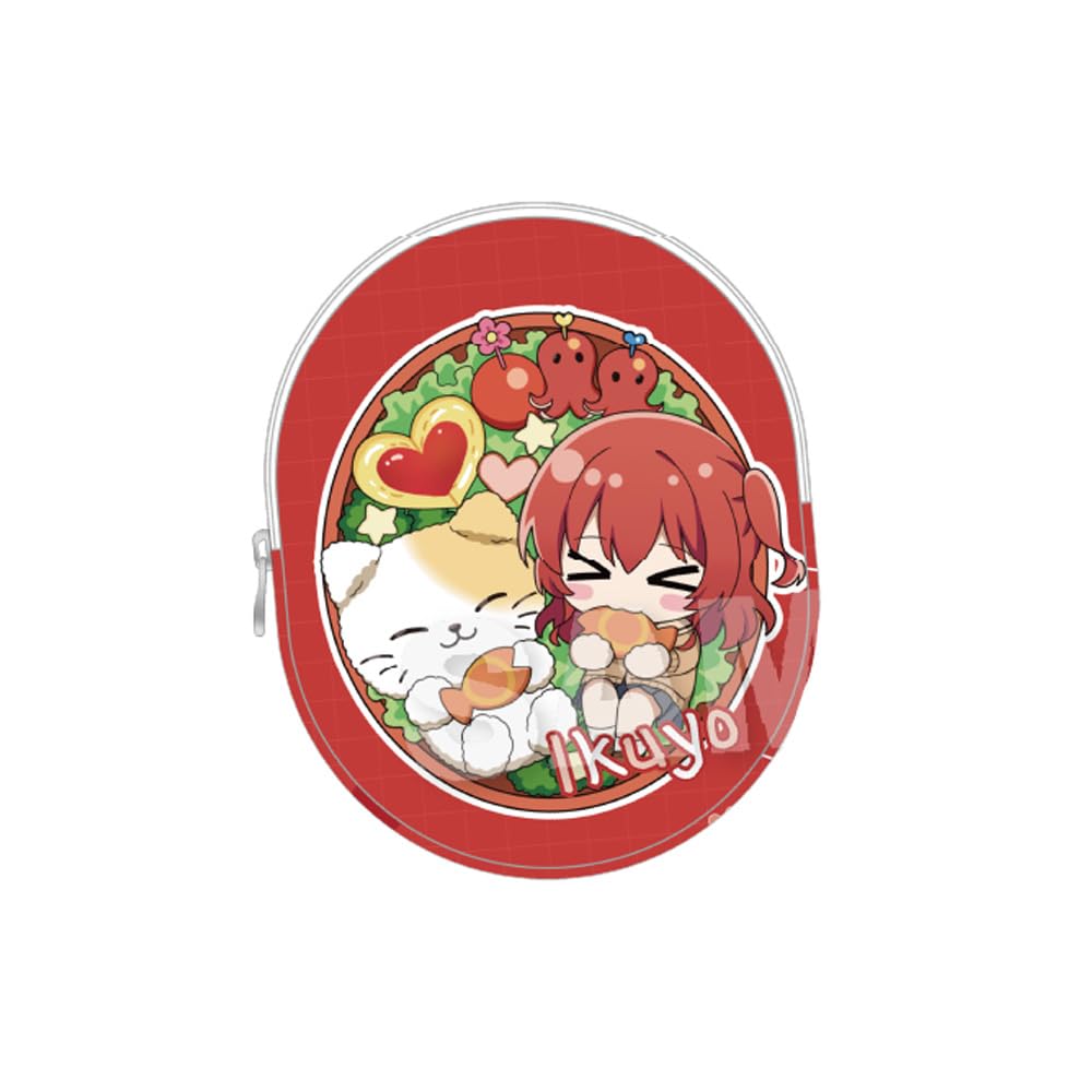 Bocchi the Rock Икуё Кита Вырезанная кожаная косметичка Версия Ланч-бокс