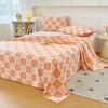 Class A Pure Cotton Thickened Old Coarse Cloth Bed Sheet Single Piece Student Dormitory Single Cotton Quilt 3pcs