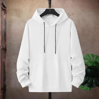 Men's Hooded Sweatshirt New Style Simple Casual Loose Handsome